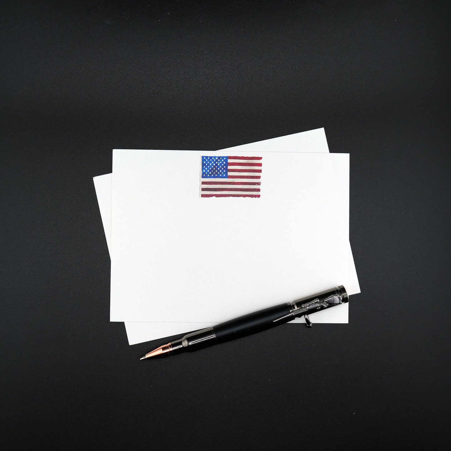 The Southern Sportsman's American Flag Stationery - Flat Cards