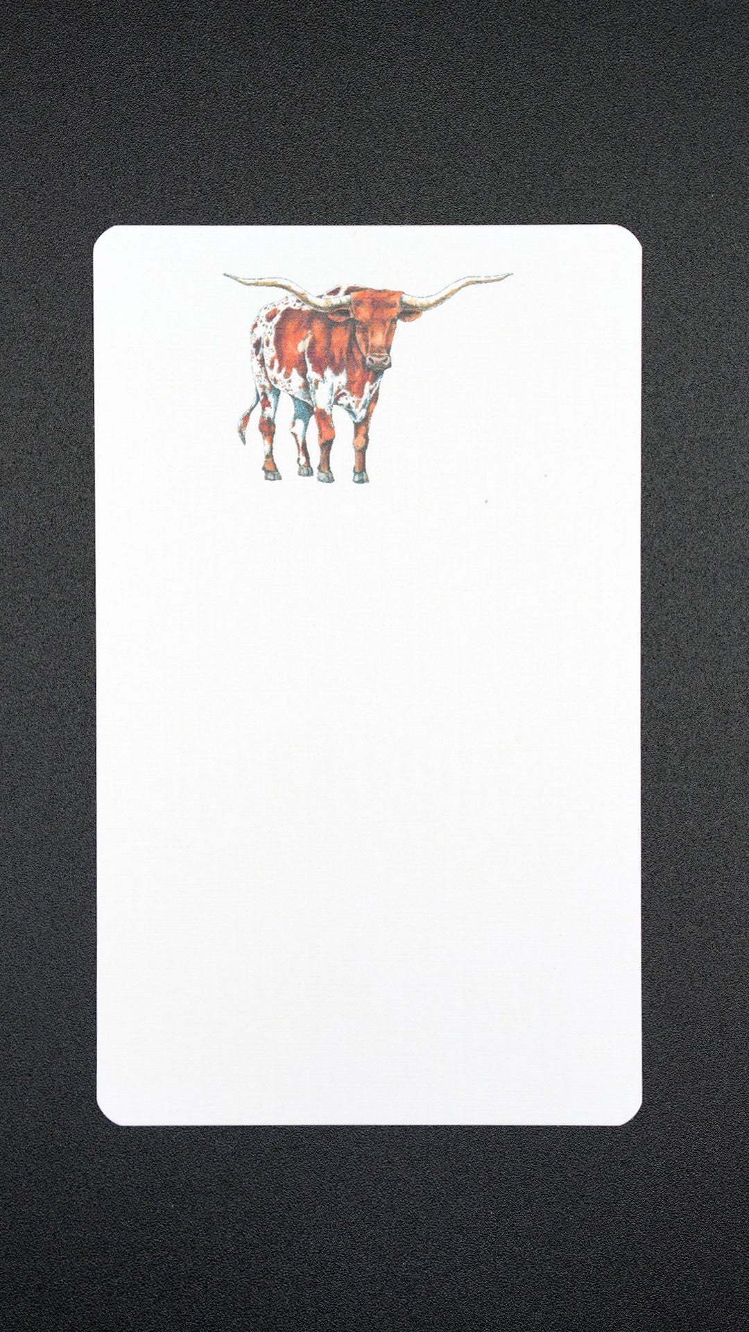 Longhorn Shirt Pocket Cards