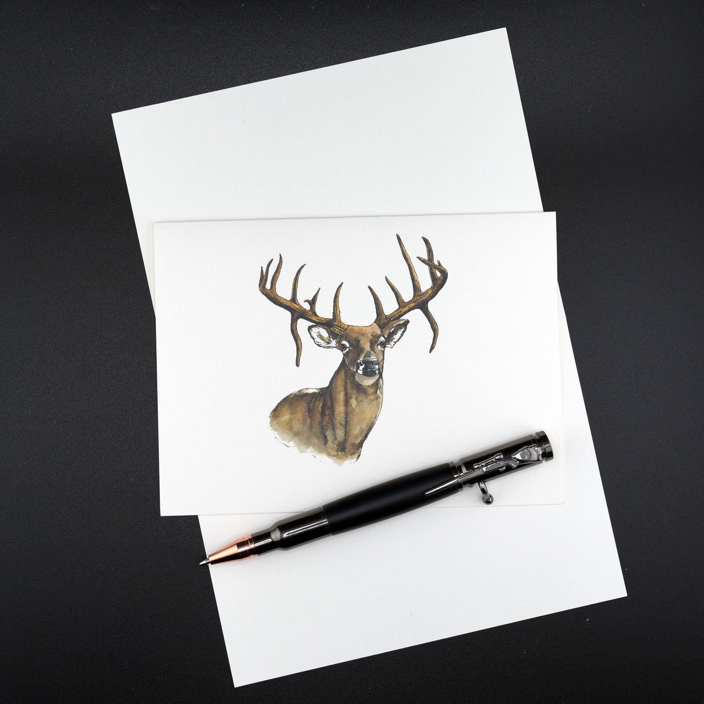 The Southern Sportsman's White Tail Buck - Stationery Cards