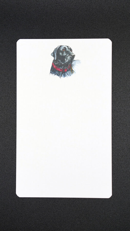 Black Lab Shirt Pocket Cards