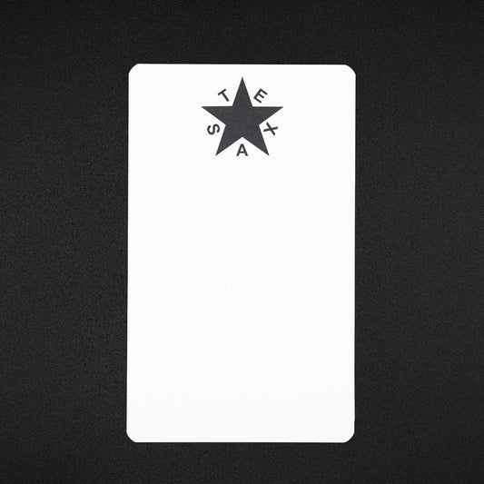 The Southern Sportsman's Black Zavala Flag Shirt Pocket Cards