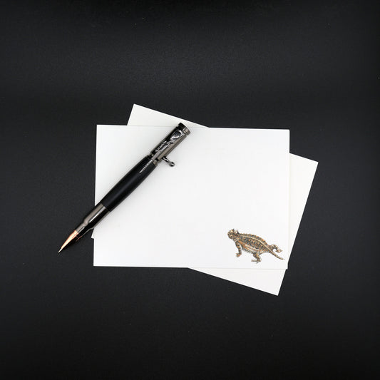 The Southern Sportsman's Horned Frog Stationery - Flat Cards