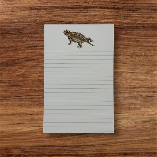 The Southern Sportsman's Horned Frog Notepad