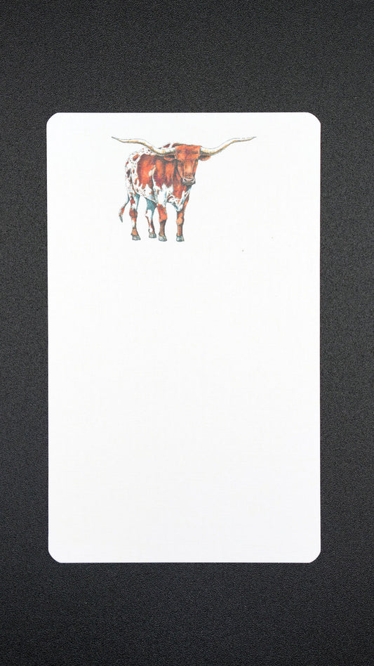 Longhorn Shirt Pocket Cards