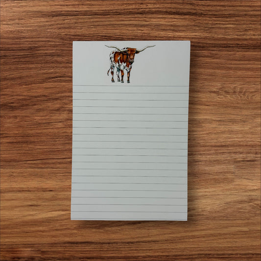 The Southern Sportsman's Longhorn Notepad
