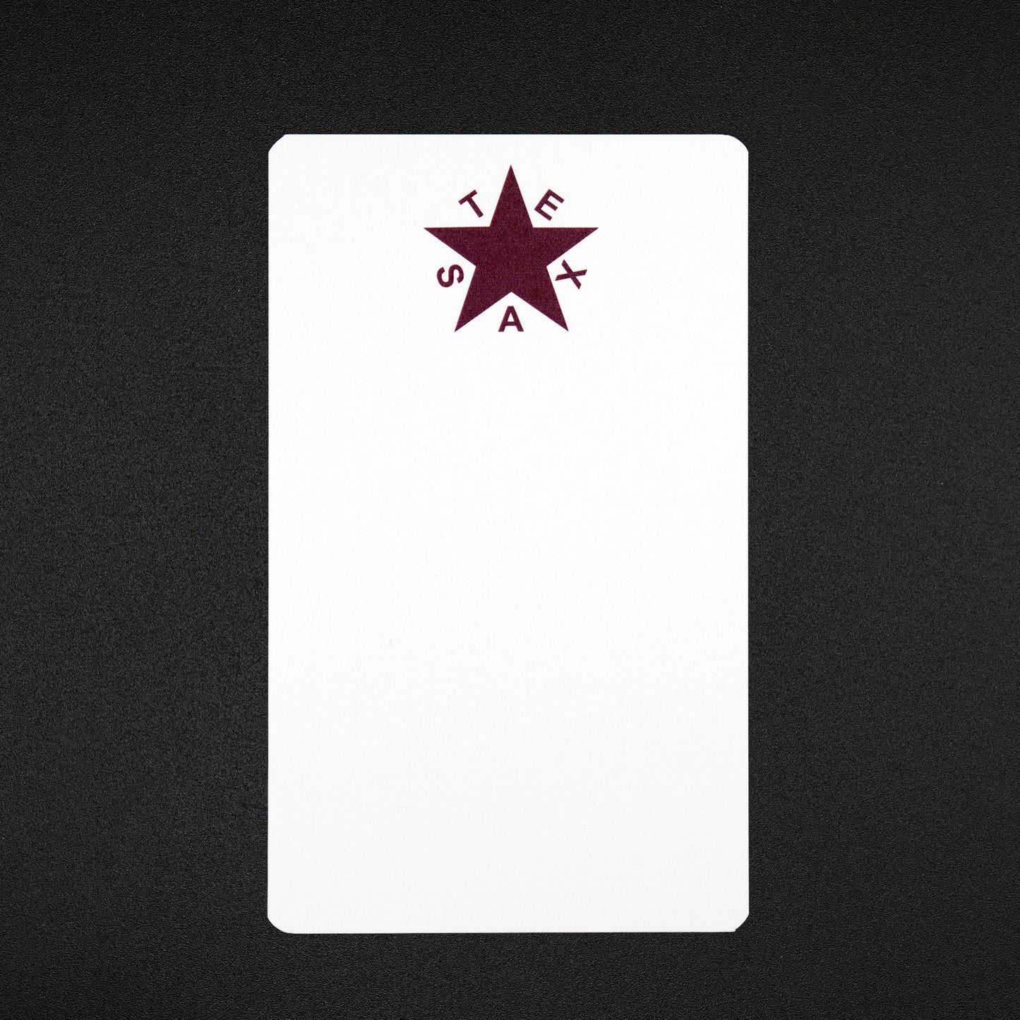 The Southern Sportsman's Maroon Zavala Flag Shirt Pocket Cards