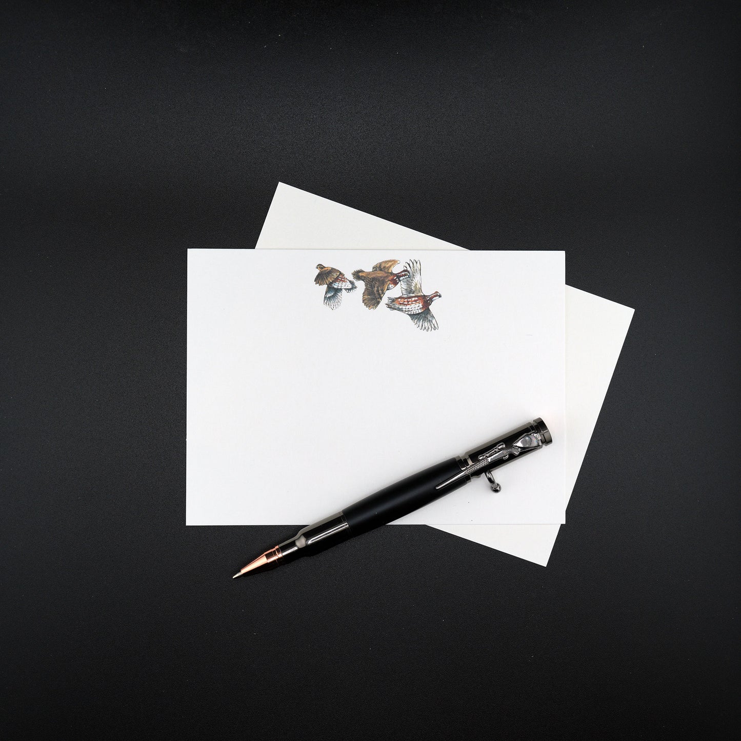 The Southern Sportsman's Quail Stationery - Flat Cards