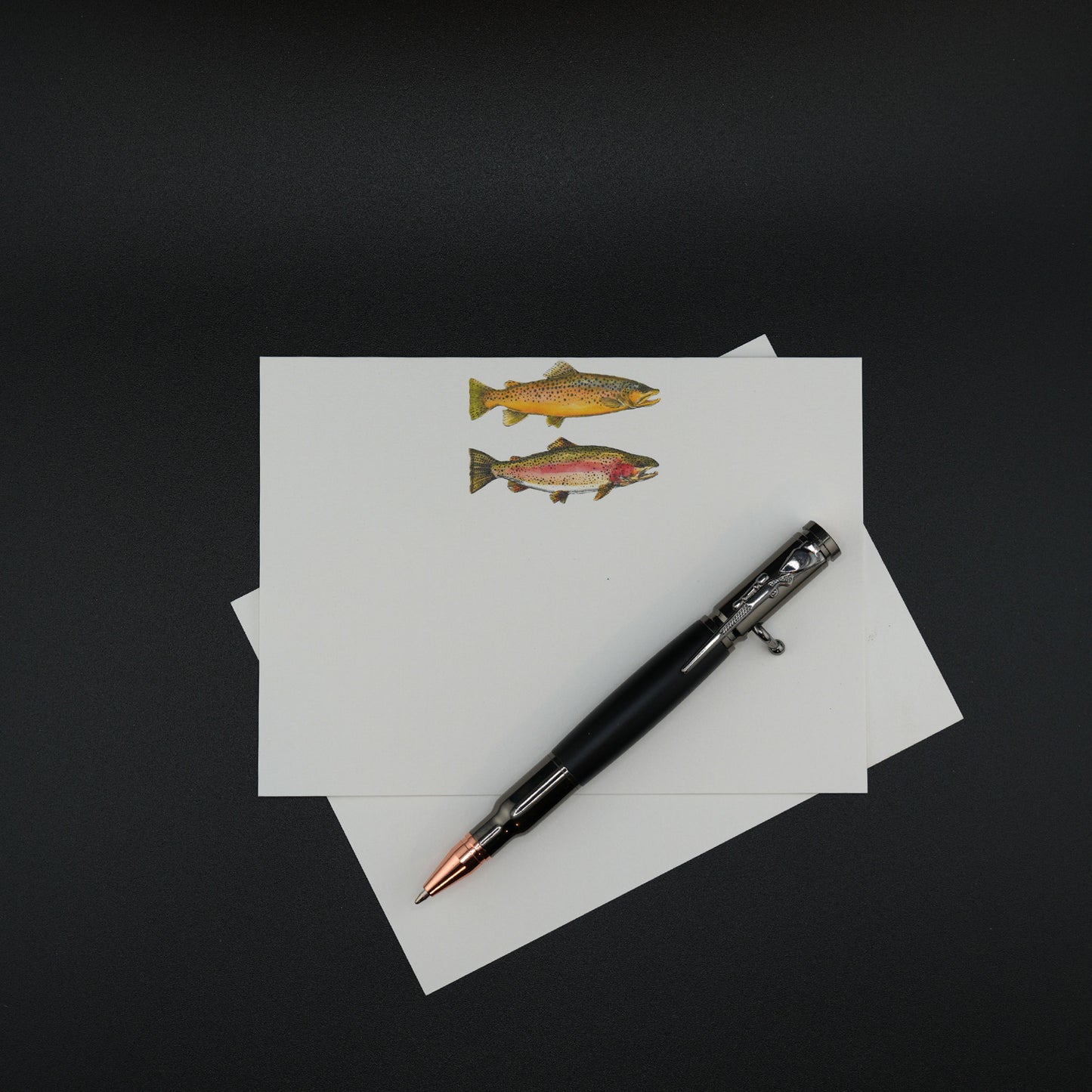 The Southern Sportsman's Rainbow and Brown Trout - Flat Cards