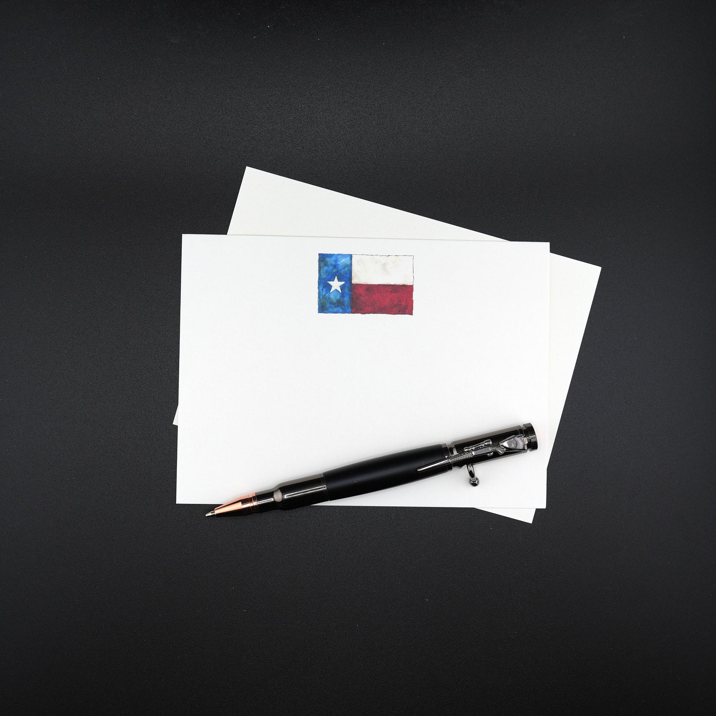 The Southern Sportsman's Rustic Texas Flag - Flat Cards
