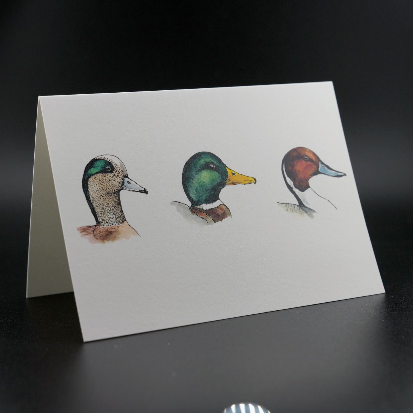 The Southern Sportsman's Three Duck Heads - Stationery Cards
